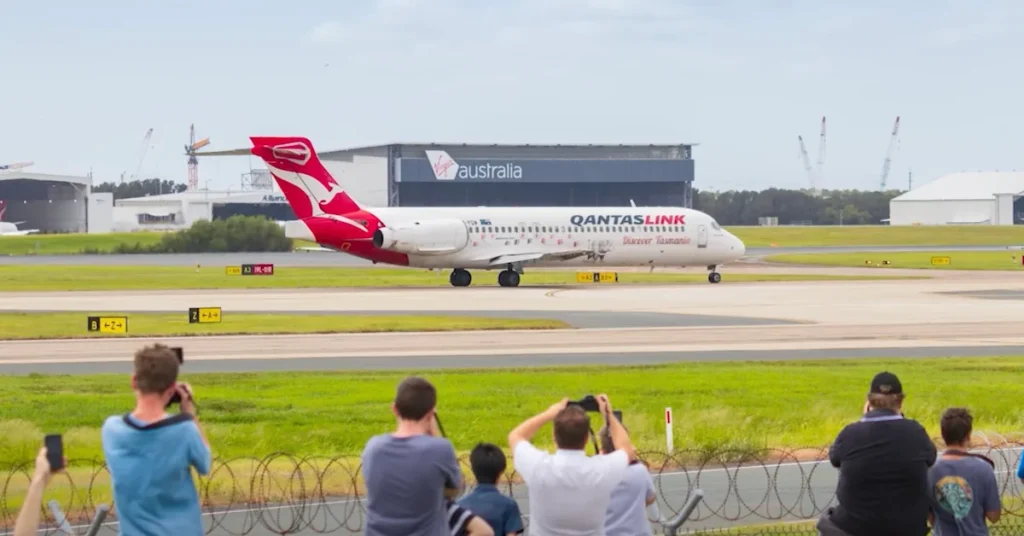 Qantas at Brisbane Airport
