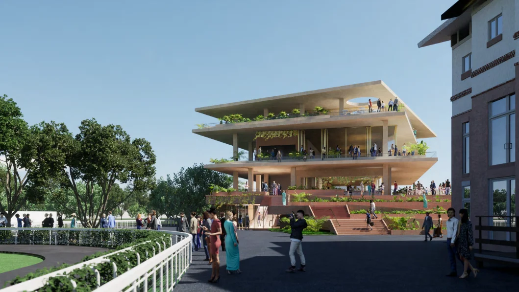The Terraces grandstand concept