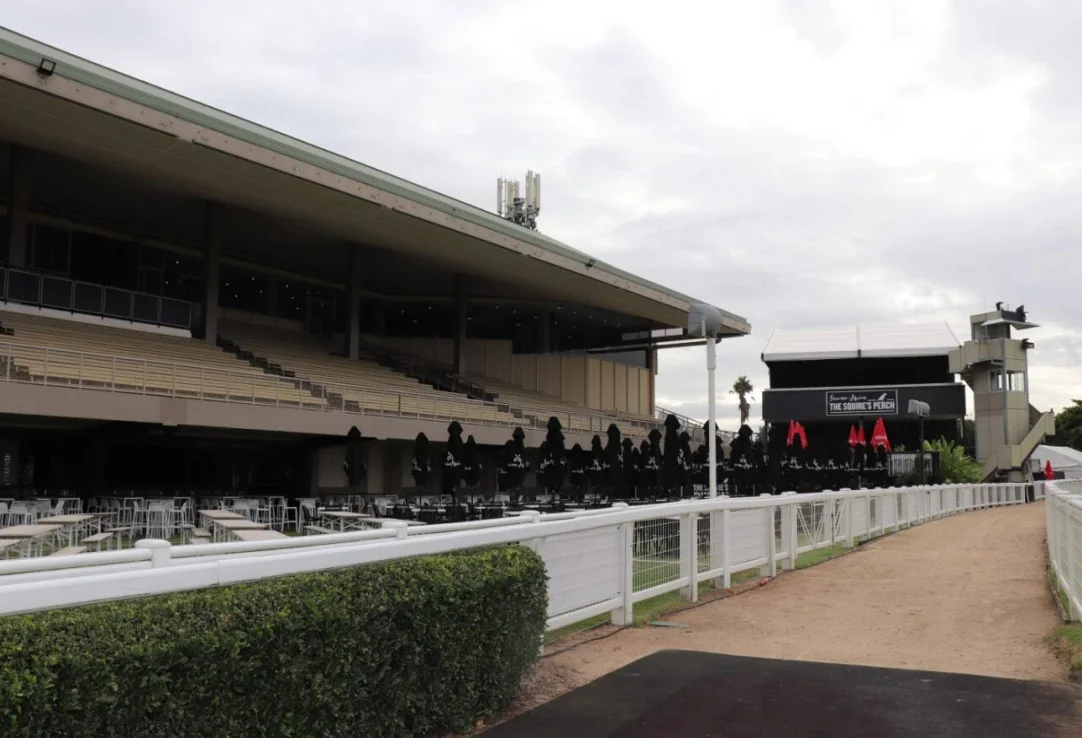 Eagle Farm Racecourse spectator stand